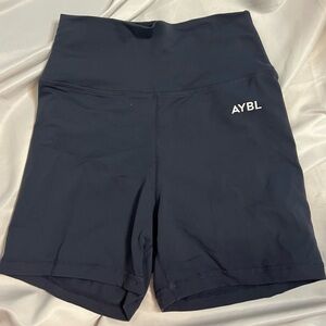 Aybl Nylon Spandex Bike Shorts, Size XS